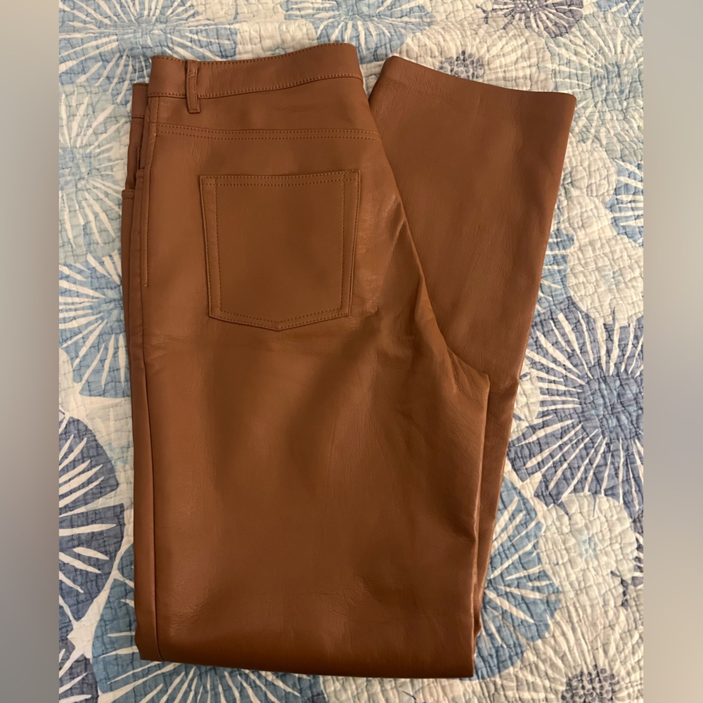 Aritzia Wilfred Melina Faux Leather Pants